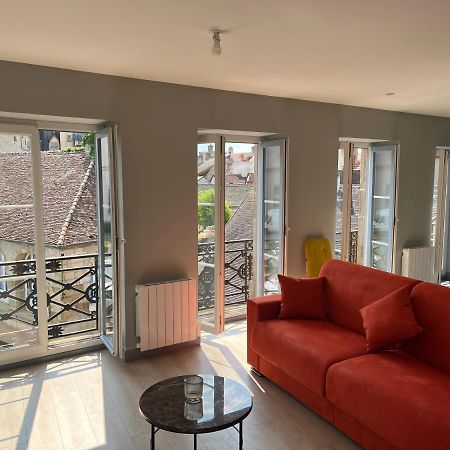 Le Palais Duplex Apartment Autun Bagian luar foto